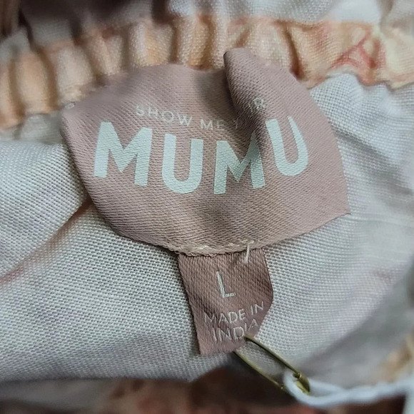 Show Me Your MuMu Sunshine Palm Majestic Linen Dress - Picture 14 of 14